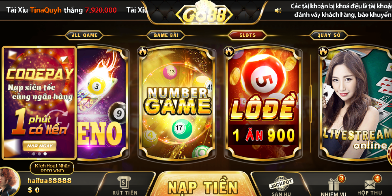 Go88 Jun88 - game bài đổi thưởng bậc nhất Việt Nam 2022 4 Go88