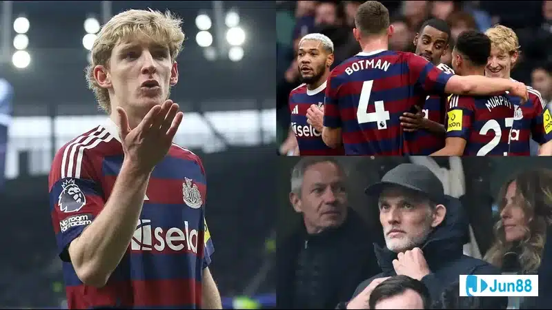 Anthony Gordon, thể hiện sự quyết tâm trong bối cảnh Phản ứng từ