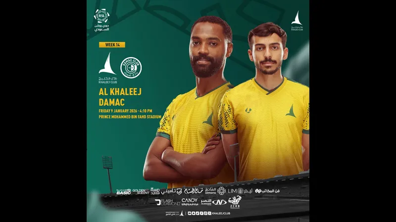 Trận đấu giữa Al Khaleej và Damac Trận đấu giữa Al Khaleej và Damac