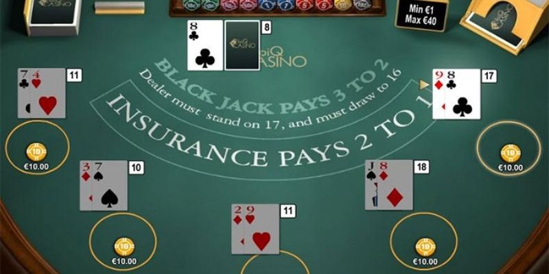 Tìm hiểu ngay luật Blackjack Casino Online chi tiết 6 blackjack 3 1