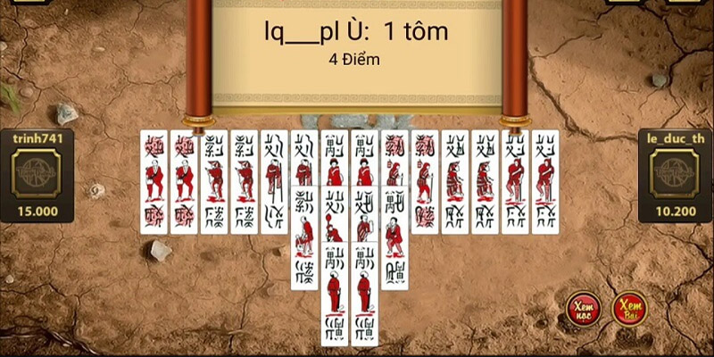 Hướng dẫn chơi game đánh chắn miễn phí Jun88 cơ bản nhất 4 Game đánh chắn miễn phí Jun88